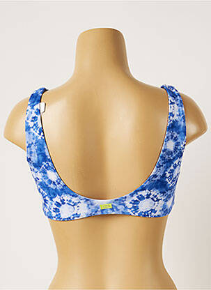 Sutien de costum de baie elasticitate top sutien modelat albastru BANANA MOON femeie