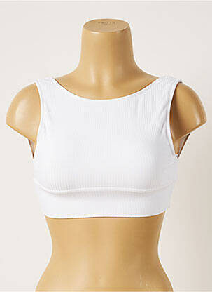 Sutien de costum de baie elasticitate alb BANANA MOON femme