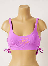 Sutien de costum de baie elasticitate violet BANANA MOON femme