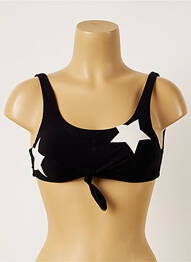Sutien de costum de baie elasticitate top sutien modelat negru BANANA MOON femme