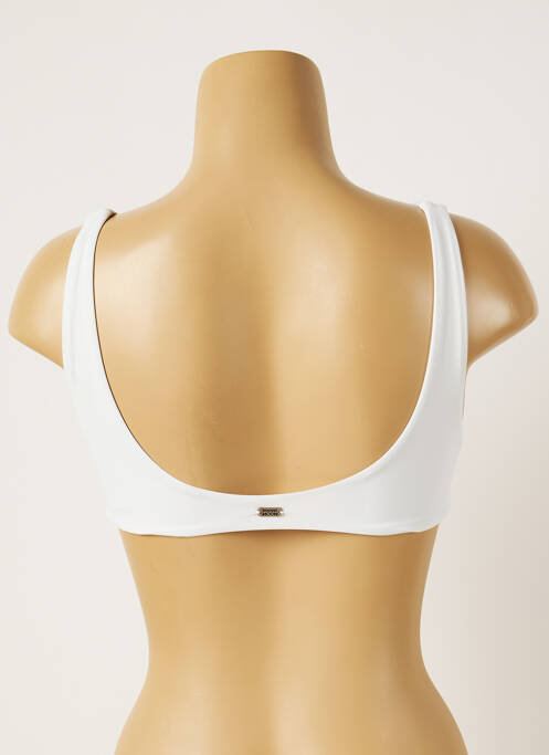 Sutien de costum de baie elasticitate top sutien modelat alb BANANA MOON femme