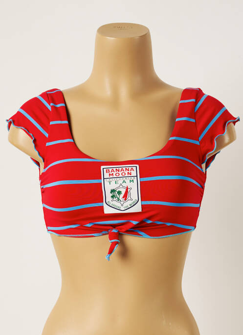 Sutien de costum de baie roșu BANANA MOON femeie