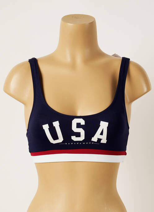 Sutien de costum de baie albastru BANANA MOON femeie