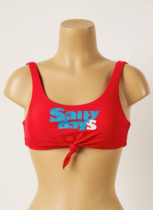 Sutien de costum de baie roșu BANANA MOON femeie
