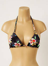 Sutien de costum de baie elasticitate sutien cu susținere înaltă și burete detașabil negru BANANA MOON femeie