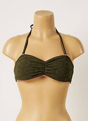 Sutien de costum de baie elasticitate sutien cu susținere înaltă și burete detașabil verde BANANA MOON femme