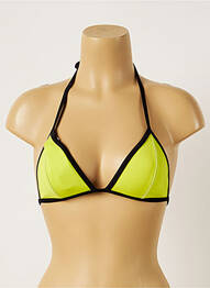 Sutien de costum de baie elasticitate top triunghiuri verde BANANA MOON femme