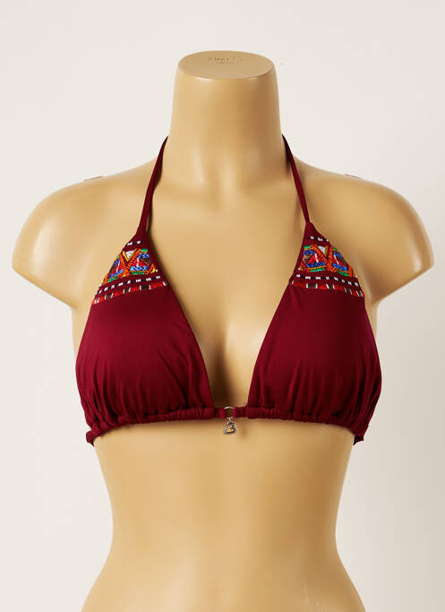 Sutien de costum de baie roșu BANANA MOON femeie