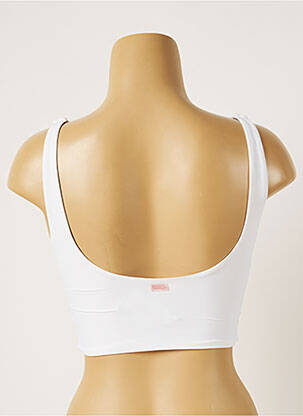 Sutien de costum de baie elasticitate alb BANANA MOON femeie