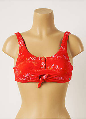 Sutien de costum de baie elasticitate roșu BANANA MOON femeie