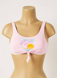 Sutien de costum de baie elasticitate sutiene roz BANANA MOON femme