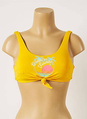 Sutien de costum de baie galben BANANA MOON femeie