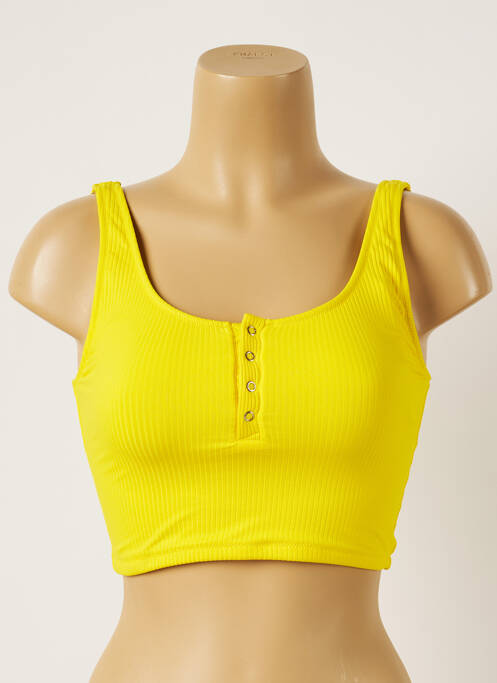 Sutien de costum de baie elasticitate sutiene galben BANANA MOON femme