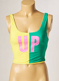 Top de baie imprimeu fantezie verde BANANA MOON femme