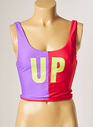 Top de baie imprimeu fantezie violet BANANA MOON femeie