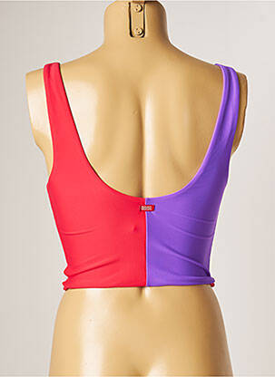 Top de baie imprimeu fantezie violet BANANA MOON femeie