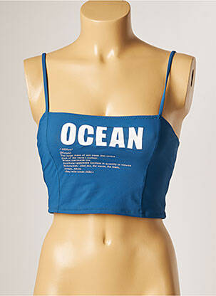 Top de baie albastru BANANA MOON femeie