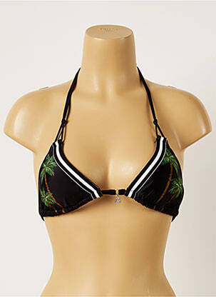 Sutien de costum de baie elasticitate top sutien modelat negru BANANA MOON femeie