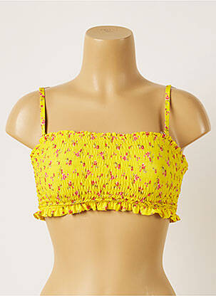 Sutien de costum de baie elasticitate sutiene galben BANANA MOON femeie