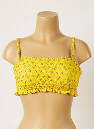 Sutien de costum de baie elasticitate sutiene galben BANANA MOON femme