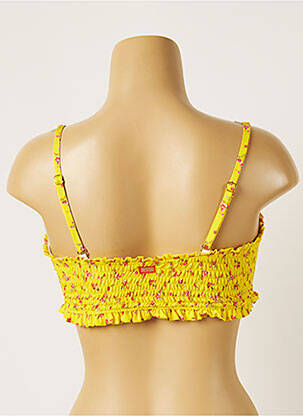 Sutien de costum de baie elasticitate sutiene galben BANANA MOON femeie