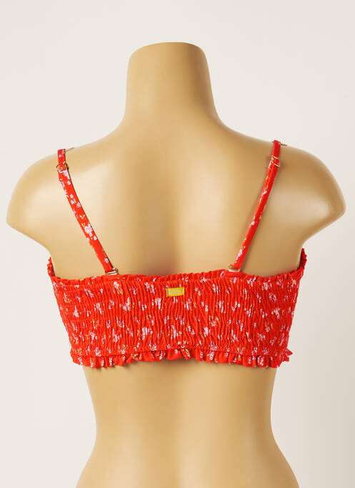 Sutien de costum de baie roșu BANANA MOON femeie