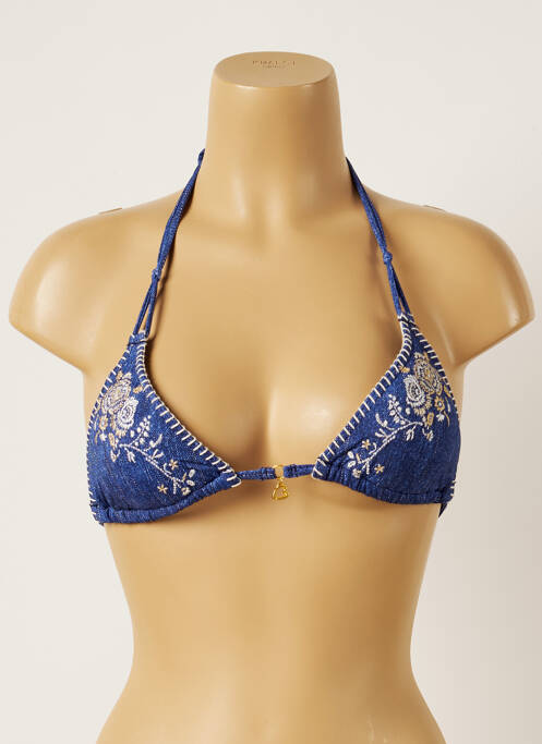 Sutien de costum de baie albastru BANANA MOON femeie