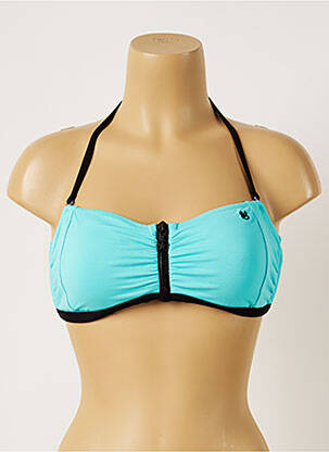Sutien de costum de baie elasticitate sutien balconet cu decolteu înalt albastru BANANA MOON femeie