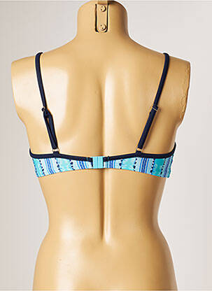 Sutien de costum de baie elasticitate bralete albastru BANANA MOON femeie