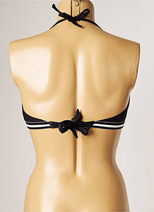 Sutien de costum de baie elasticitate sutien cu susținere înaltă și burete detașabil negru BANANA MOON femeie