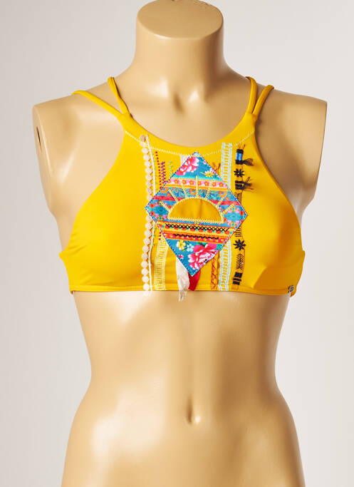 Sutien de costum de baie galben BANANA MOON femeie