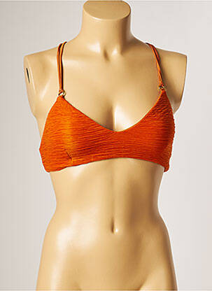 Sutien de costum de baie elasticitate sutien balconet cu decolteu înalt portocalie BANANA MOON femeie