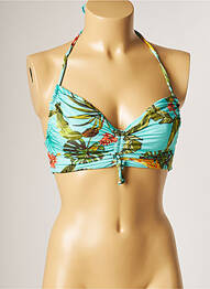 Sutien de costum de baie elasticitate albastru BANANA MOON femeie