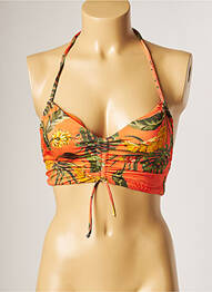 Sutien de costum de baie elasticitate portocaliu BANANA MOON femme