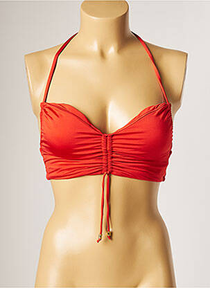 Sutien de costum de baie elasticitate sutien balconet cu decolteu înalt portocalie BANANA MOON femeie