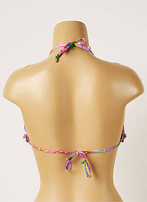 Sutien de costum de baie elasticitate top triunghiuri violet BANANA MOON femeie