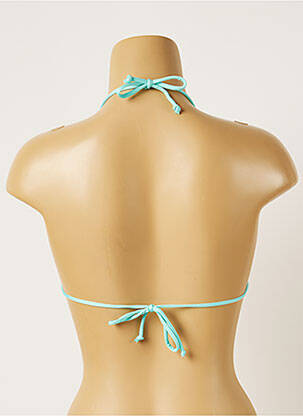 Sutien de costum de baie elasticitate top triunghiuri albastru BANANA MOON femeie