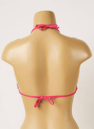 Sutien de costum de baie elasticitate top triunghiuri roz BANANA MOON femeie