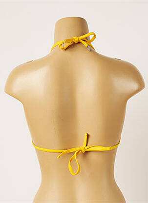 Sutien de costum de baie elasticitate top triunghiuri portocaliu BANANA MOON femeie