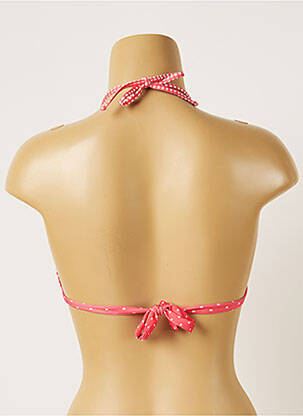 Sutien de costum de baie elasticitate top triunghiuri roz BANANA MOON femeie