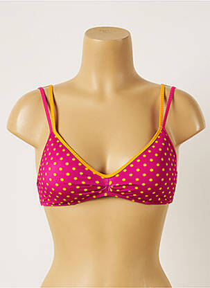 Sutien de costum de baie elasticitate top triunghiuri violet BANANA MOON femeie