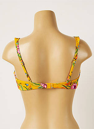 Sutien de costum de baie elasticitate top bentiță galben BANANA MOON femeie