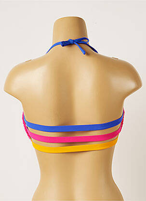 Sutien de costum de baie elasticitate top bentiță roz BANANA MOON femeie