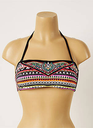 Sutien de costum de baie elasticitate top bentiță negru BANANA MOON femeie