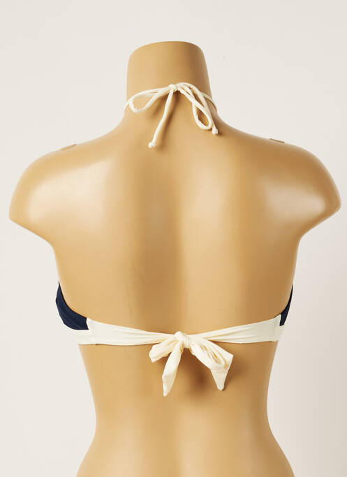 Sutien de costum de baie elasticitate top bentiță albastru BANANA MOON femme