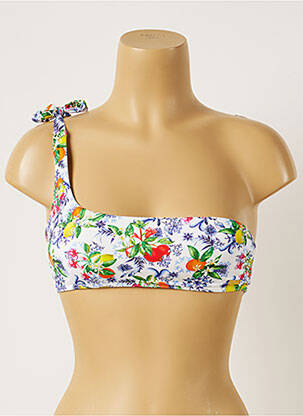 Sutien de costum de baie alb BANANA MOON femeie