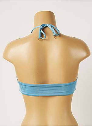 Sutien de costum de baie închidere cu legături de legat top sutien modelat albastru BANANA MOON femeie