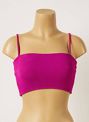 Sutien de costum de baie bretele elastice sutiene violet BANANA MOON femeie