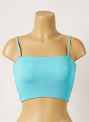 Sutien de costum de baie bretele elastice sutiene albastru BANANA MOON femeie