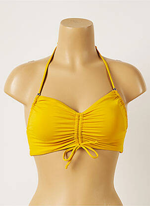 Sutien de costum de baie elasticitate galben BANANA MOON femeie